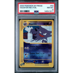 Haunter #63 (Skyridge) · PSA 8
