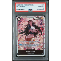 Nico Robin #OP12-087 (Legacy of the Master) · PSA 10