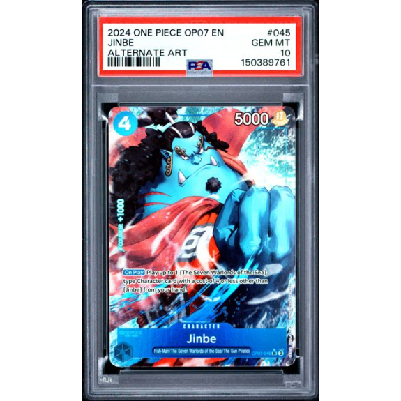 Jinbe #OP07-045_p1 (500 Years in the Future) · PSA 10