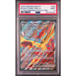 ROCKET'S MOLTRES ex #208 ULTRA-PREMIUM COLLECTION PSA 9