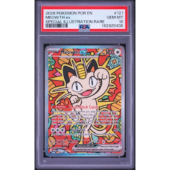 MEOWTH ex #121 SPECIAL ILLUSTRATION RARE PSA 10