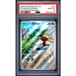 PALDEAN WOOPER #102 ILLUSTRATION RARE PSA 10