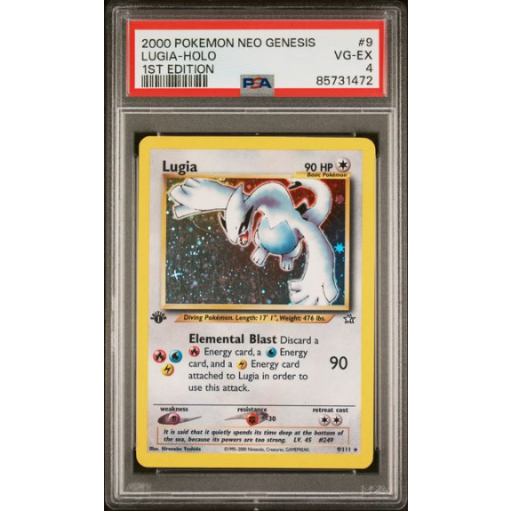 Lugia #9 (Neo Genesis) · PSA 4