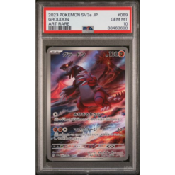 Groudon #69 (Raging Surf) · PSA 10