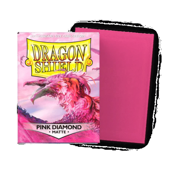 Dragon Shield: Pink Diamond - 100 Matte Sleeves