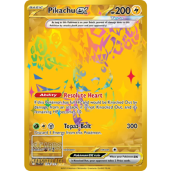 Pikachu ex #179 (Prismatic Evolutions) · Foil · Near Mint