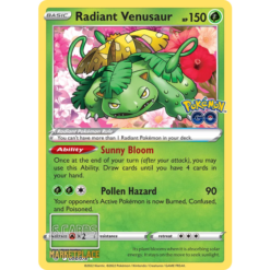 Radiant Venusaur #4 (Pokémon GO) · Foil · Near Mint