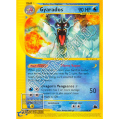 Gyarados #11 (Skyridge) · Reverse Holo · Good