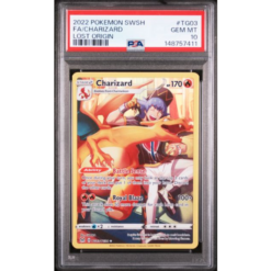 FA/CHARIZARD #TG03 LOST ORIGIN PSA 10